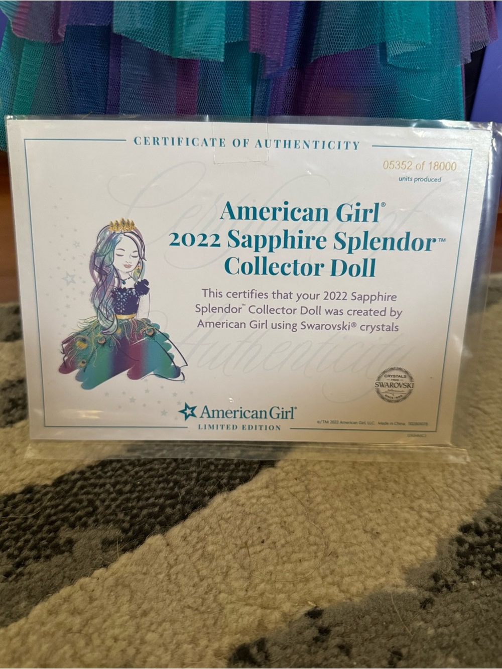 AMERICAN GIRL SAPPHIRE SPLENDOR - Picture 7 of 9